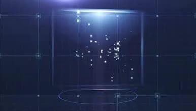 企业科技图形大气数据字幕展示AE模板视频的预览图